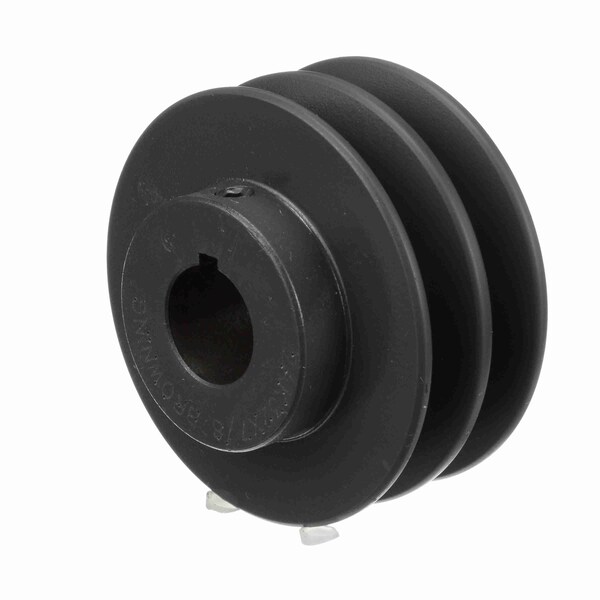 2 Groove Cast Iron Fhp - Finished Bore Sheave, 2AK32X7/8